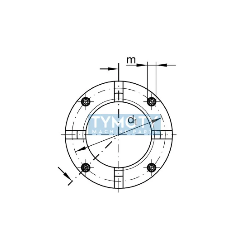 INA AM 55 presná poistná matica