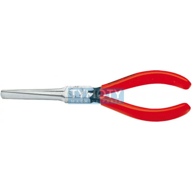 KNIPEX 33 01 160 Ploché kliešte, plastové návleky, fosfátované na čierno 160 mm
