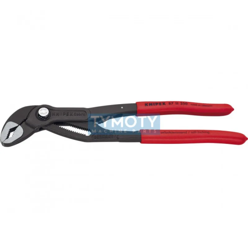 KNIPEX 87 11 250 Cobra®...matic Inštalatérske kliešte, plastové návleky, fosfátované