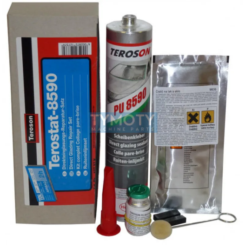 Teroson Bond 480 (PU 8590) - sada čiernej polyuretánové lepidlo
