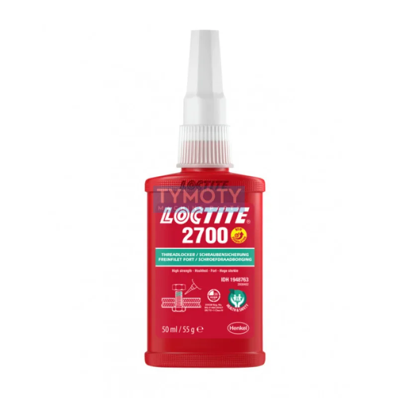 Loctite 2700 - 50 ml zaisťovač skrutiek VP - BOZP