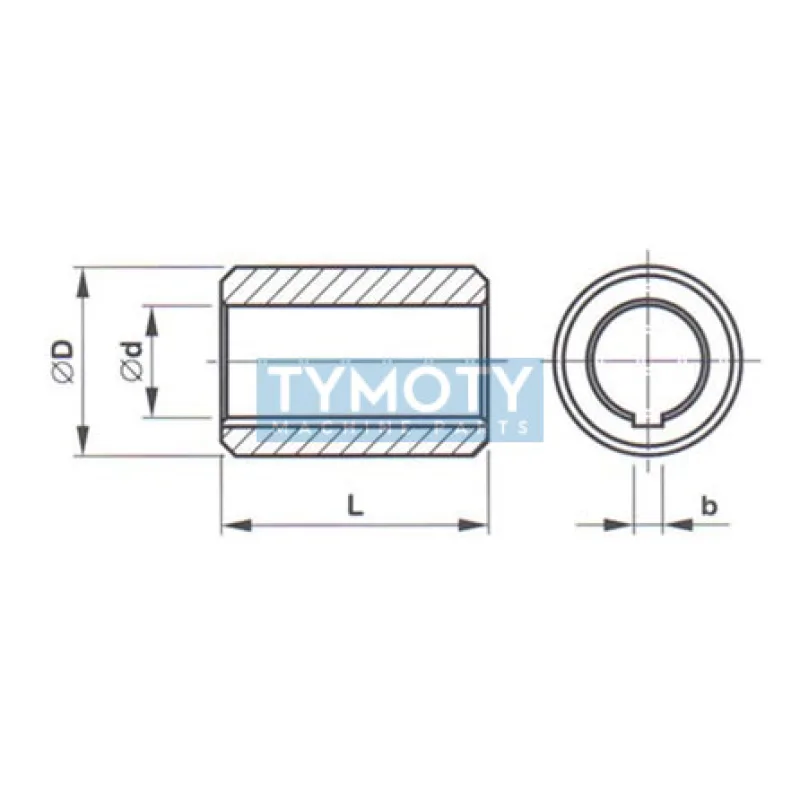 Rozperacie krúžky k dlhým frézovacím tŕňom, 241436, 32x0,1