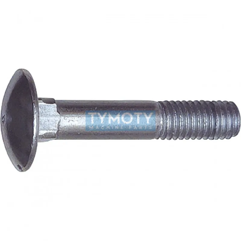 Skrutka vratová DIN 603 M5x16 4.6 pozink