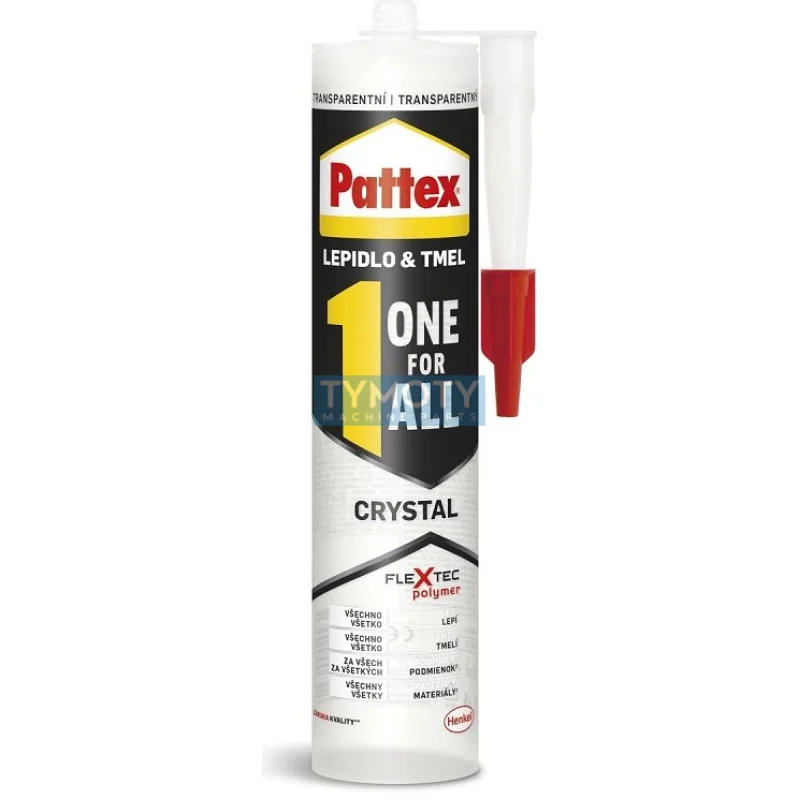 Pattex ONE For All CRYSTAL - 290 g kartuša