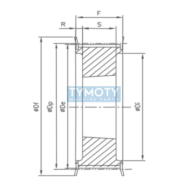 Remenica TB 56 8M 30 optibelt ZRS na Taper Lock