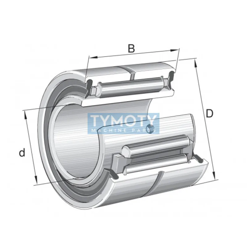 INA NA 4906-2RS-XL ihlové ložisko