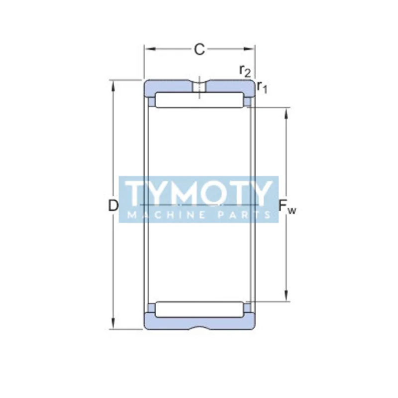 SKF RNA 4919 ihlové ložisko