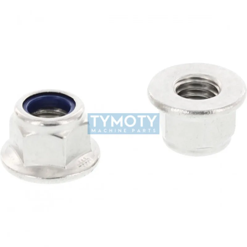 Matica samoistná s golierom DIN 6926 M10 nerez A2