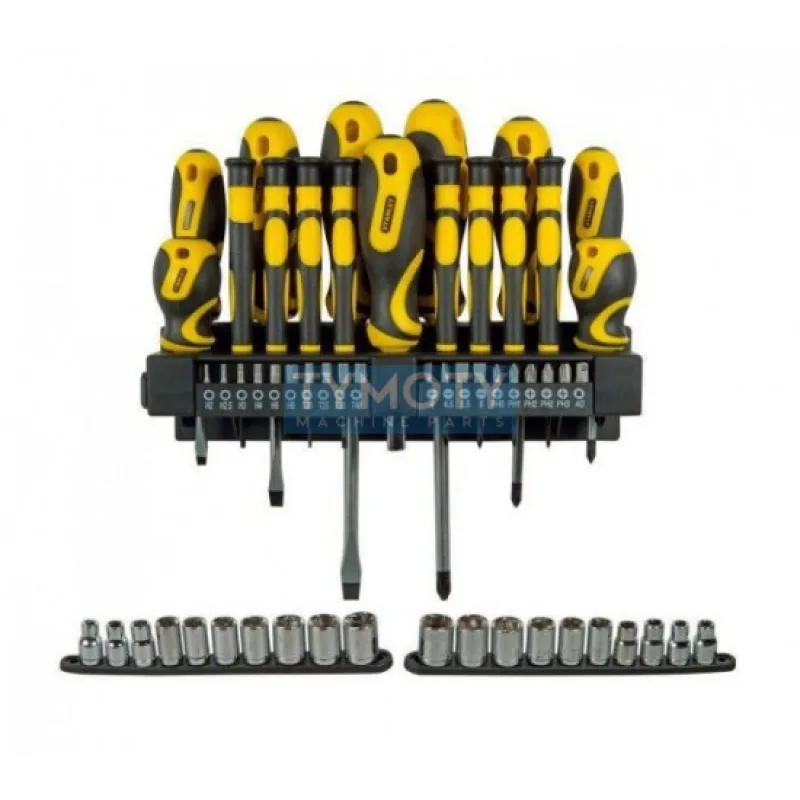 Súprava skrutkovačov a hlavíc 57-dielna, STANLEY, STHT0-62143