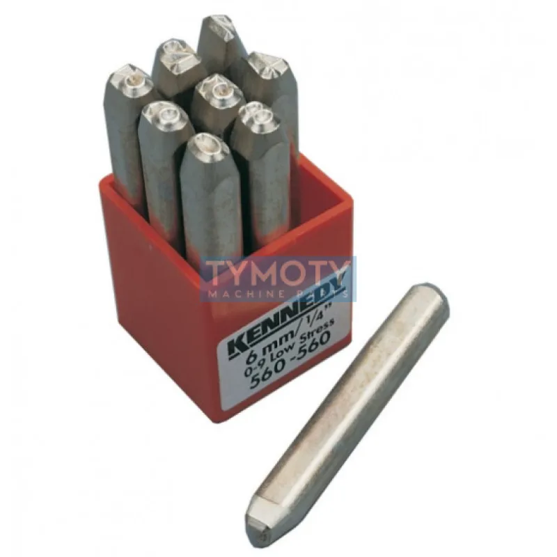 Sada nízkoúderových razníc čísla 0-9 3mm, 71mm Kennedy