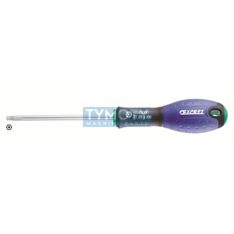 Skrutkovač TORX s otvorom, TONA EXPERT, E165397 - TT25x100
