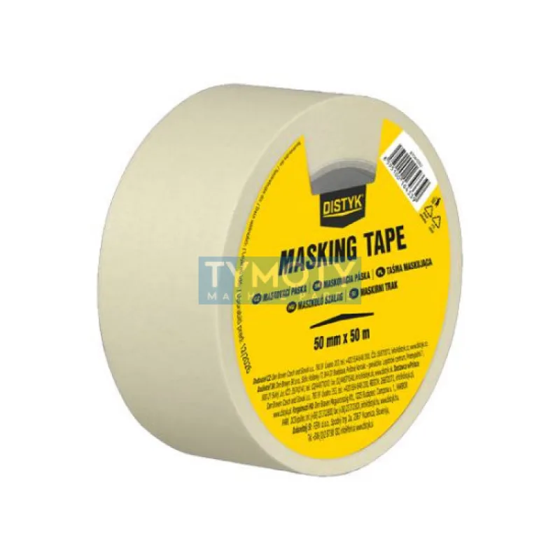 Den Braven Maskovacia krepová páska DISTYK - 50 mx 38 mm svetlo žltá _B7031DEU