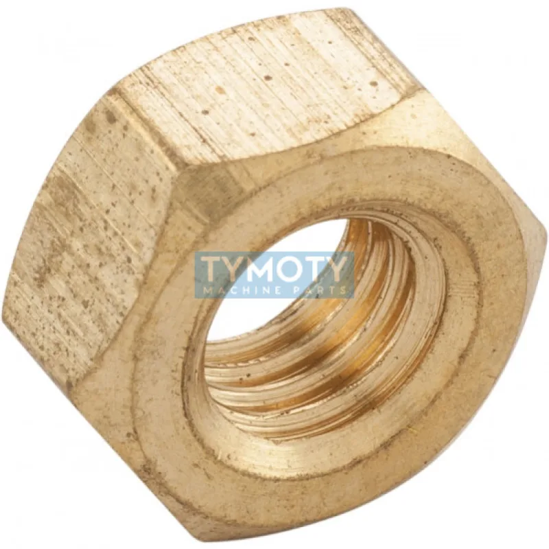 Matica DIN 934 M10 mosadz