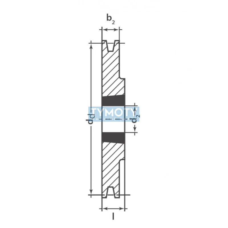 Remenica TB SPZ 67/1 optibelt KS na Taper Lock