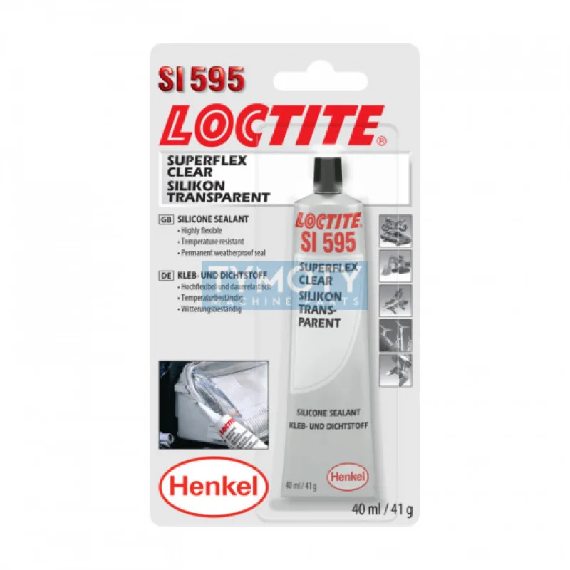 Loctite SI 595 - 40 ml číre silikónové lepidlo SuperFlex