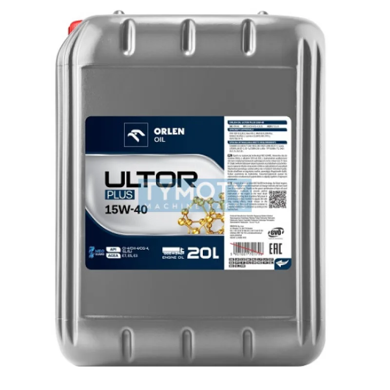 Orlen Ultor Plus 15W-40 - 20 L motorový olej