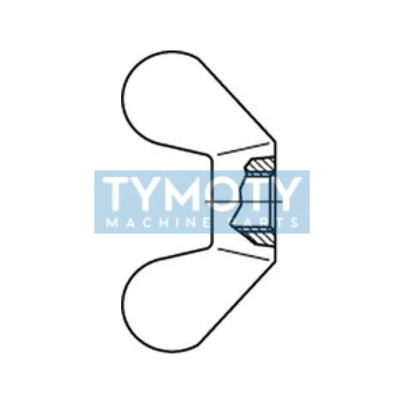 Matica krídlová DIN 315 GT M12 pozink