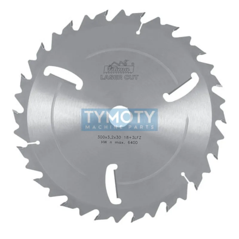 Pílový kotúč na rezanie dreva s SK, rozmietací, 225394.2, 300x3,2x30 mm LFZ-18+3 Z