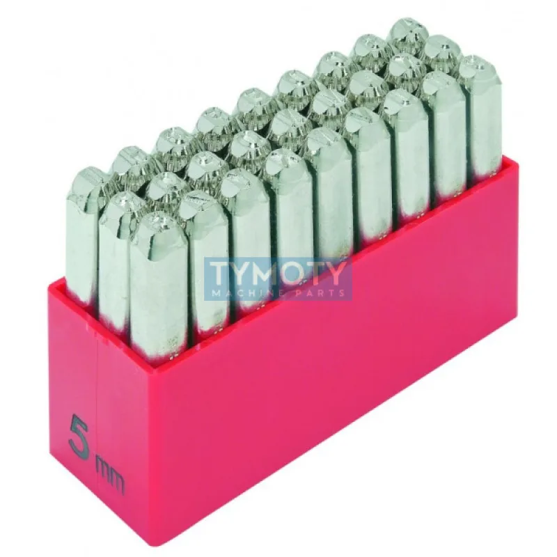 Raznice do kovov - abeceda sada, RAZNICE, 6 mm