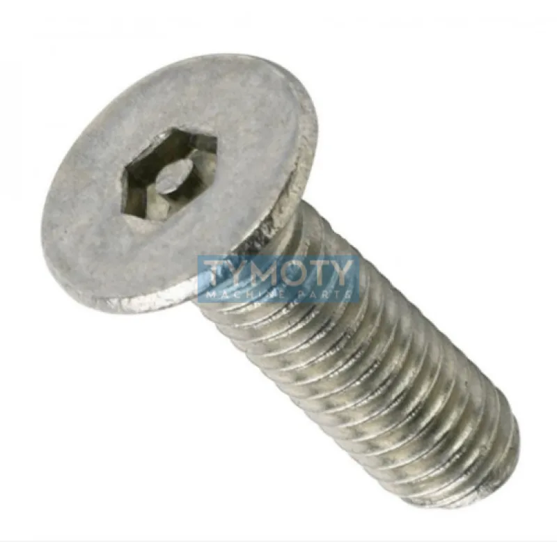 Skrutka zápustná imbus+stredový čap DIN 7991 M6x30 nerez A2