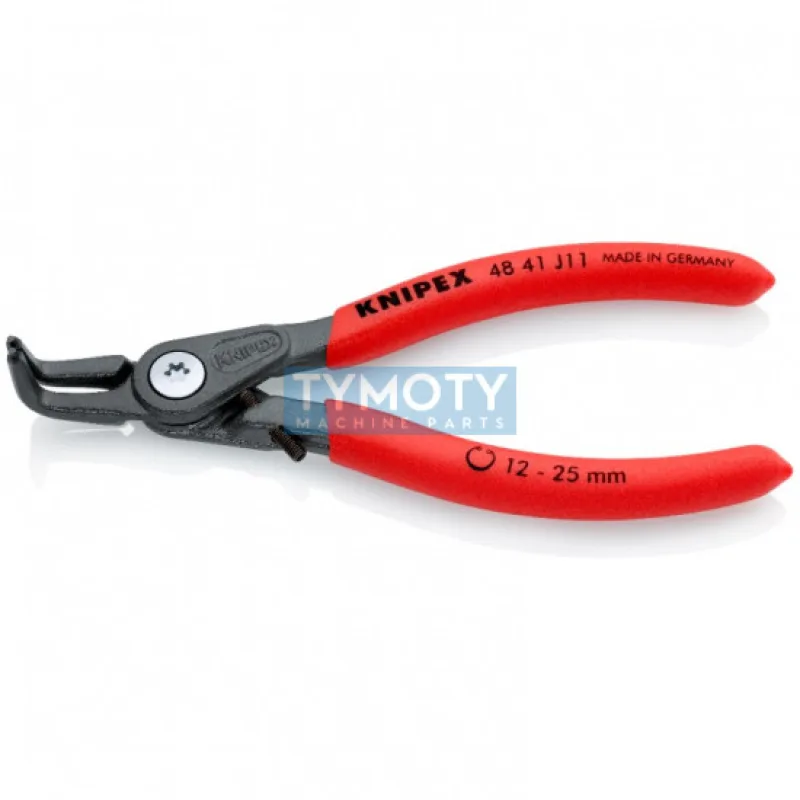 KNIPEX 48 41 J11 Precízne kliešte pre vnútorné pokr. 12-25 mm zahnuté 90° pot.