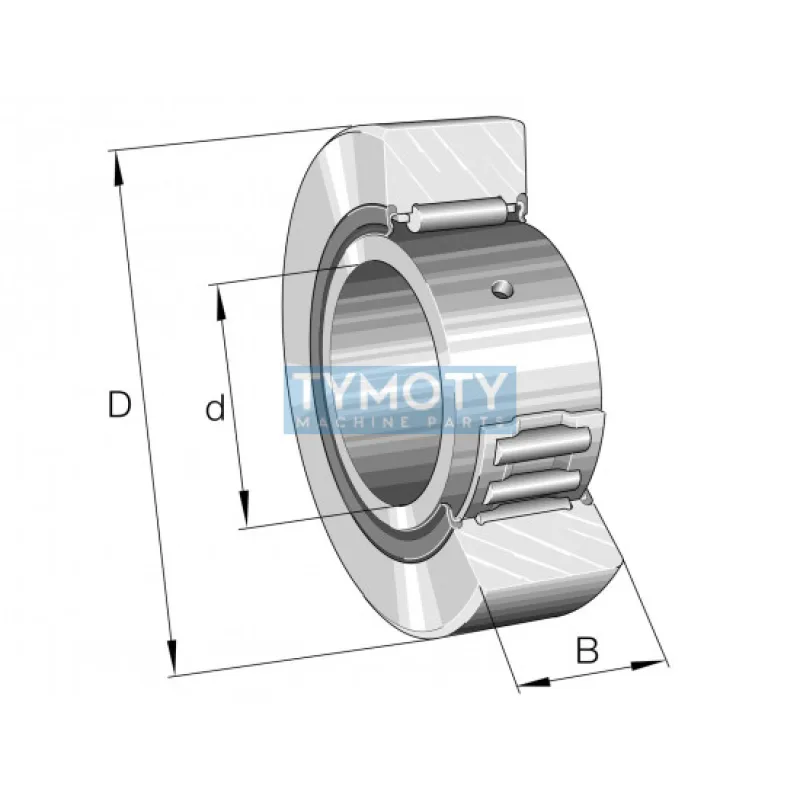 INA NA 22/6 2RSR kladka oporná