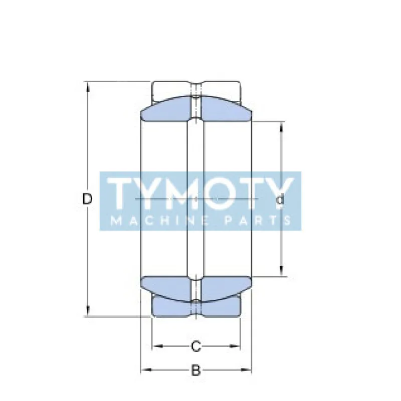 SKF GE 100 ES kĺbové ložisko oceľ/oceľ
