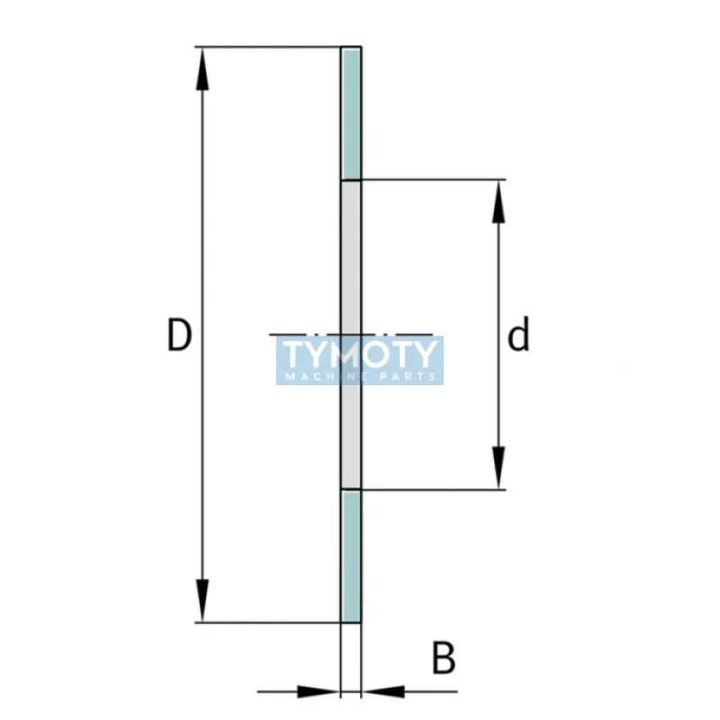 INA AS 90120 tenký axiálny ložiskový krúžok