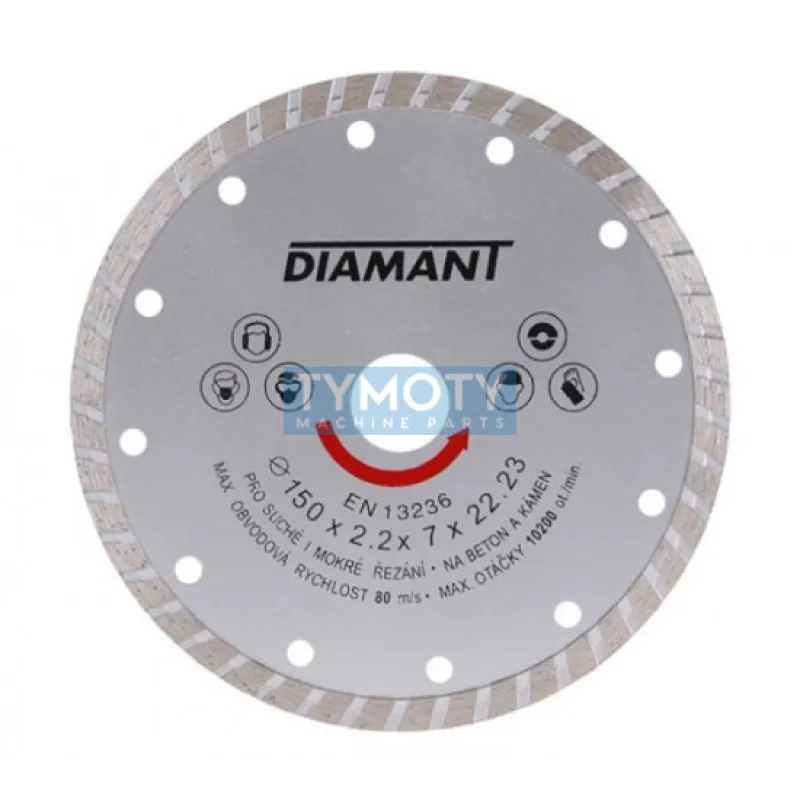 Diamantový rezný kotúč 150x2,2x22,2 DIAMANT