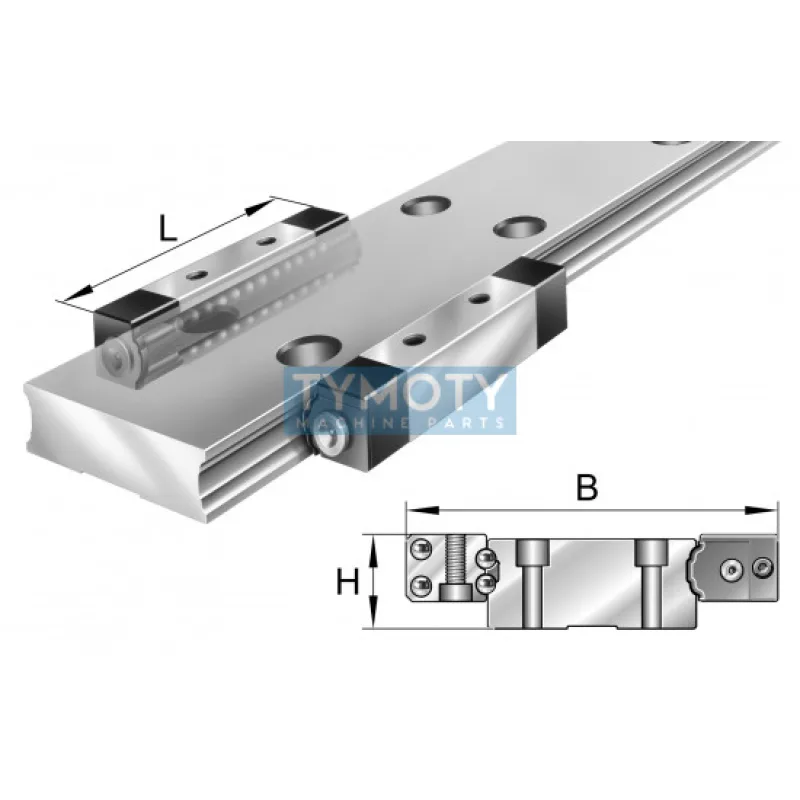 INA KUVS 17 B lineárne guľkové ložisko