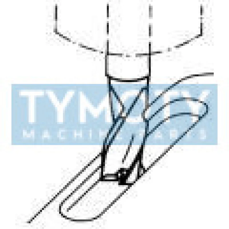Fréza pre drážky pier krátka, trojzubá, nesúmerná, F230418, 20x22 mm