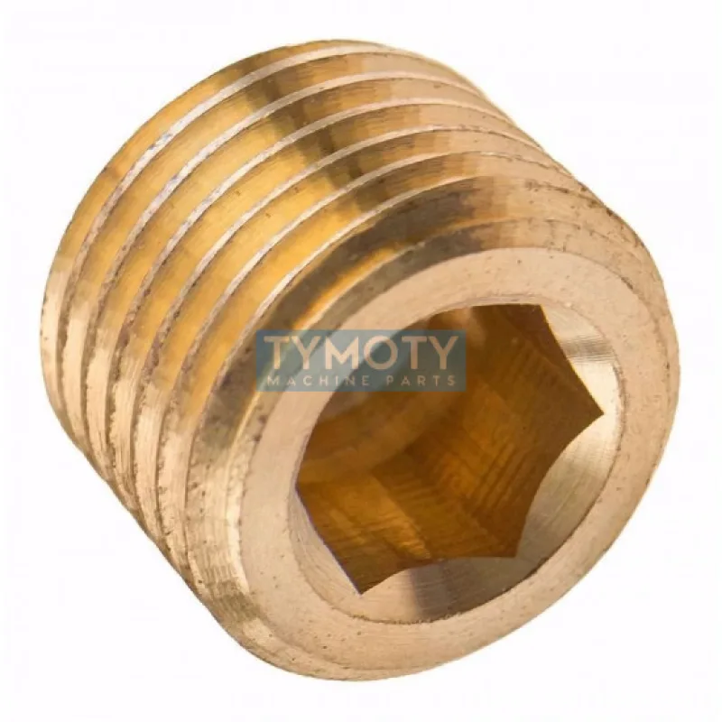 Zátka inbus DIN 906 M16x1,50 mosadz