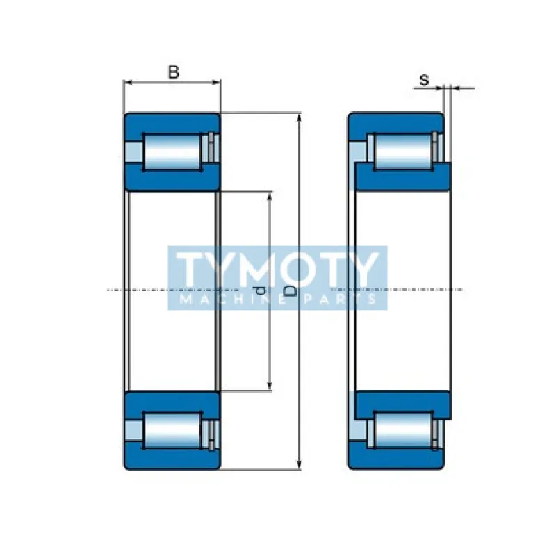 ZKL NSF 2952 CV C3 valčekové ložisko