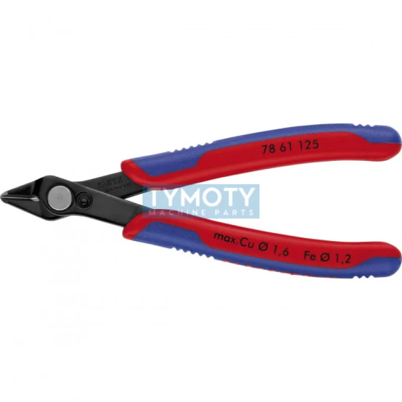 KNIPEX 78 61 125 Electronic Super Knips® Kliešte, čepele 64 HRC, viacsl. návleky, pancierované