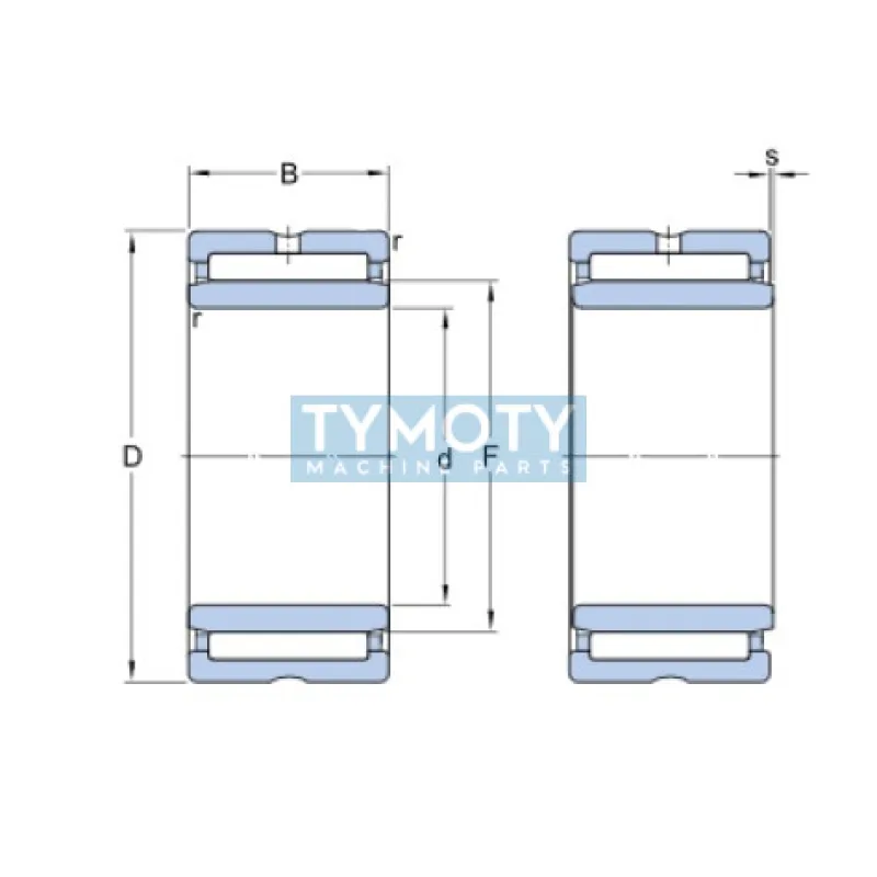 SKF NA 4824 ihlové ložisko