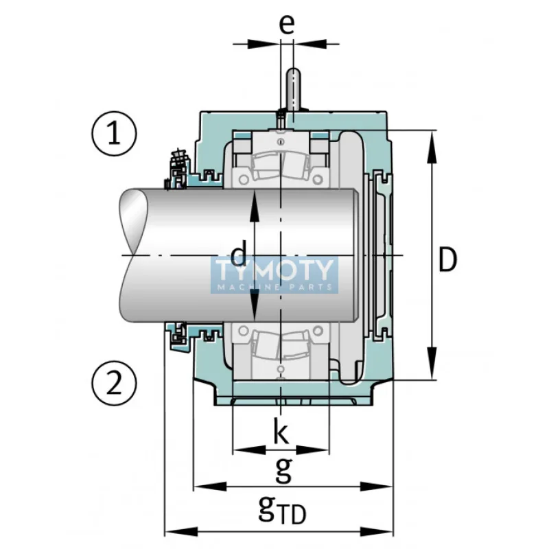 FAG SNS 3134-H-D stojaté ložiskové teleso