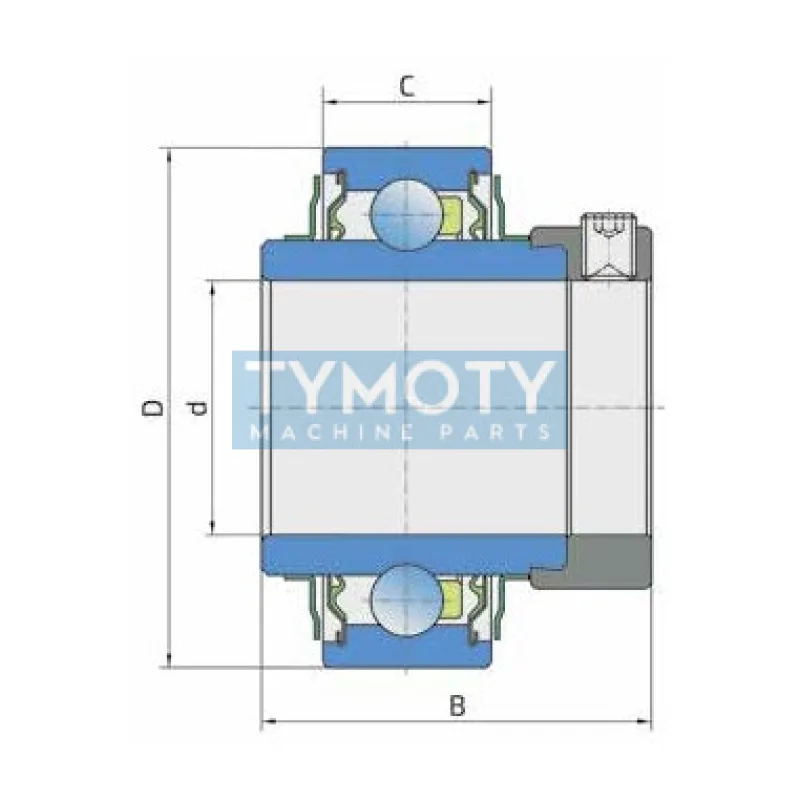 FKL LY 208-108-2F.SH upínacie ložisko