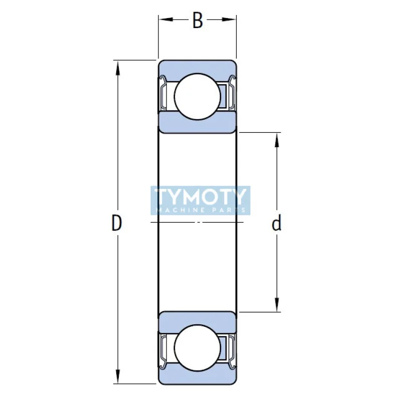 SKF E2.6303-2Z/C3 guľkové ložisko