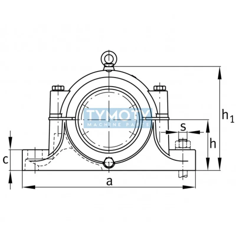 FAG 24134-BE-XL-2VSR-H40-C3 súdkové ložisko bez mazacej drážky