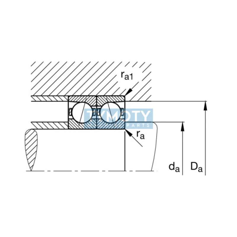 FAG B7203 ET-P4S-UL vretenové ložisko