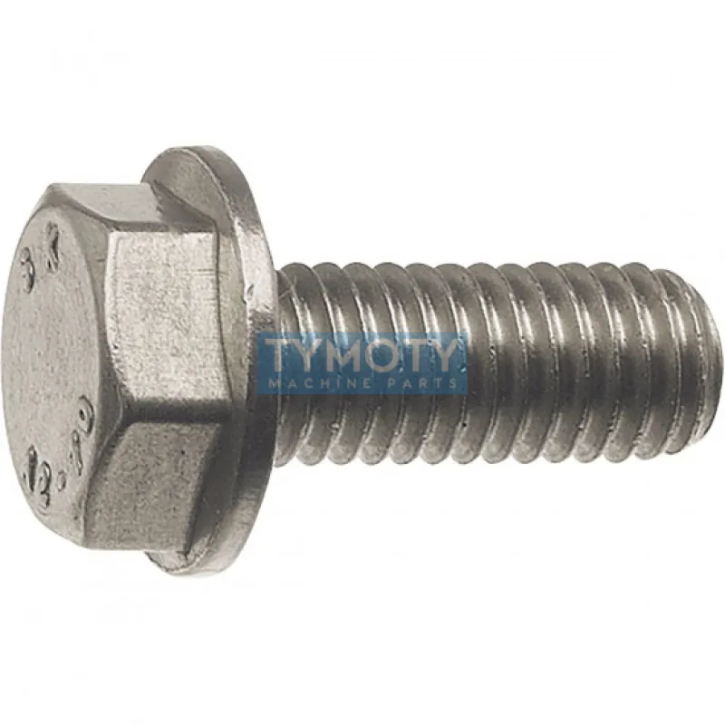 Skrutka šesťhranná s golierom DIN 6921 M8x12-8.8 pozink