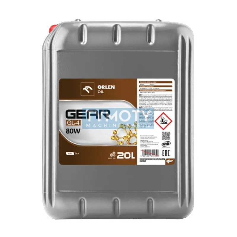 Orlen Gear GL-4 80W - 20 L prevodový olej