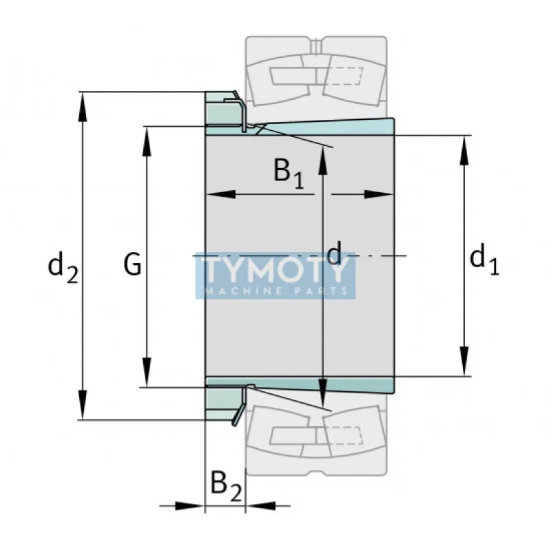 HM 56T FAG poistná matica