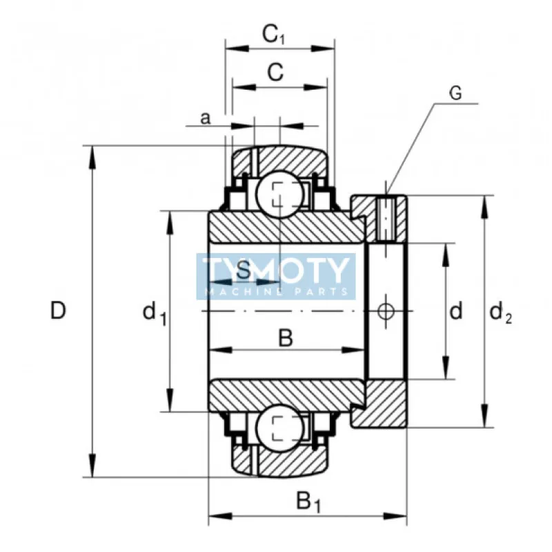 INA GE 20-XL-KRR-B-FA125.5 ložisko
