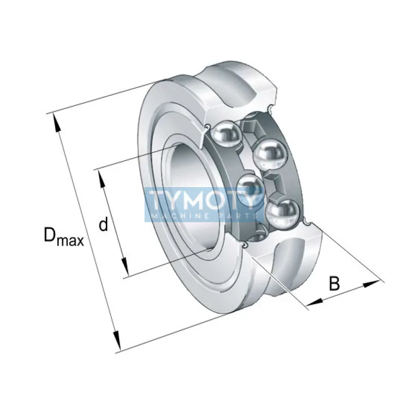 INA LFR 5201-20 2Z ložisková kladka
