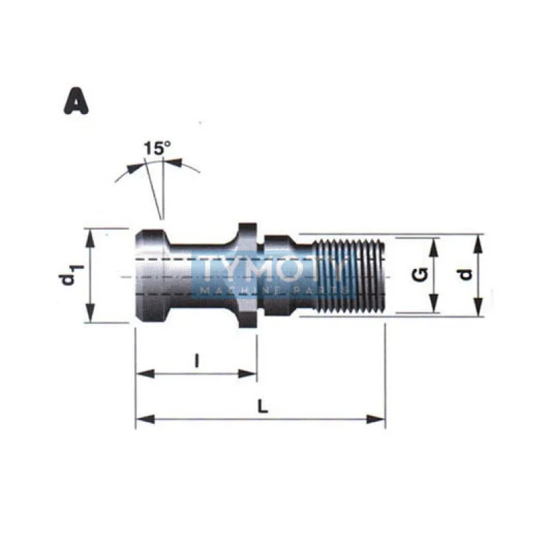Upínací čap, 591016, 40B