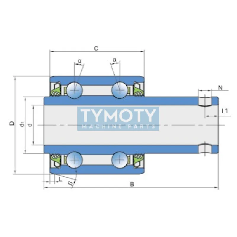 FKL SL2 5203-2T ložisko