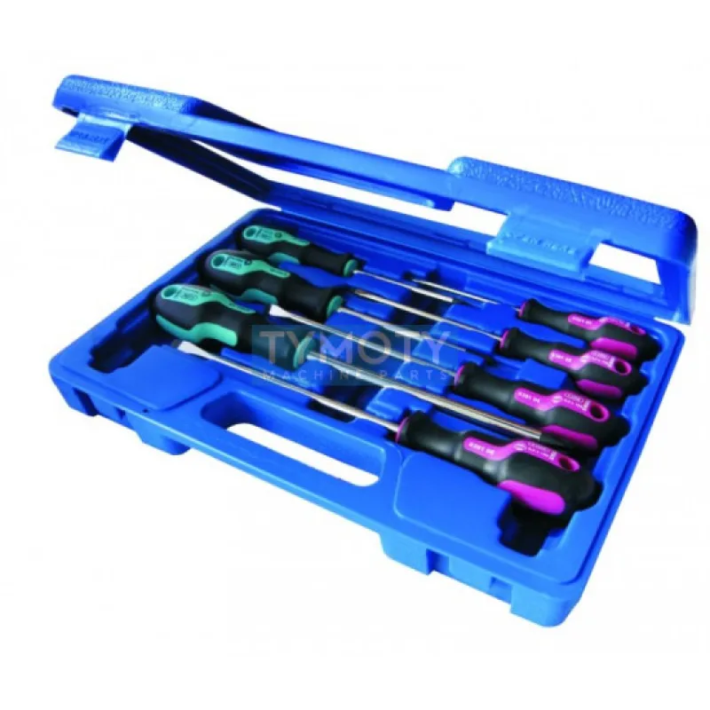 Súprava skrutkovačov v kufri 7 ks ploché/Ph S Line Profi, Narex 8627-01