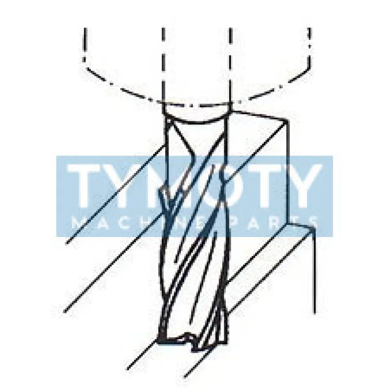 Fréza kopírovacia predĺžená, F571345, 40x63 mm
