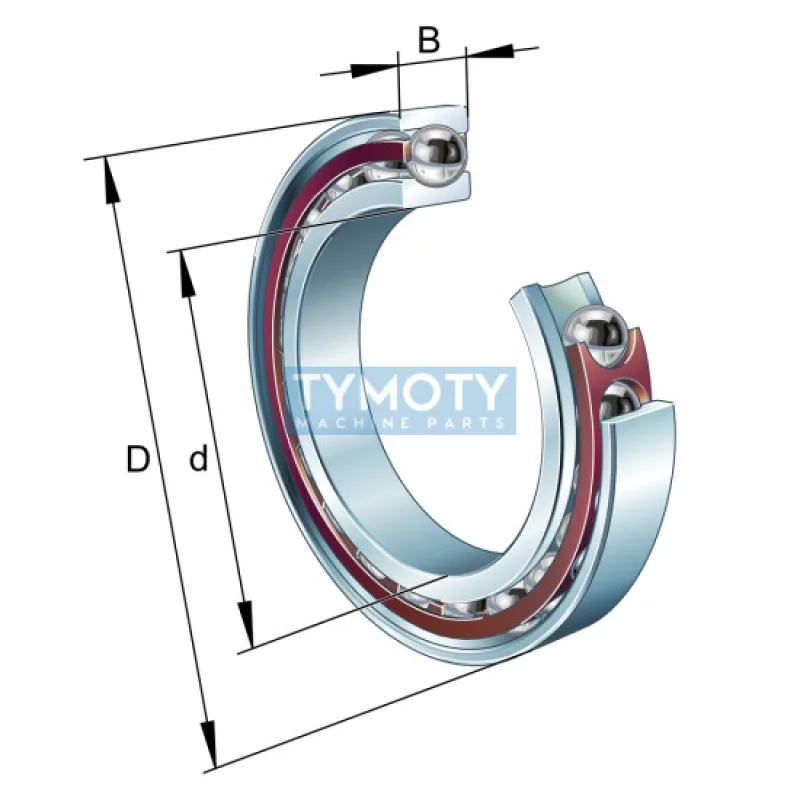 FAG B7017-E-T-P4S-UL vretenové ložisko